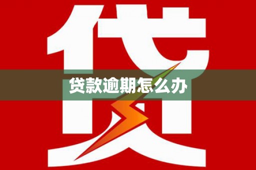 红古贷款逾期怎么办