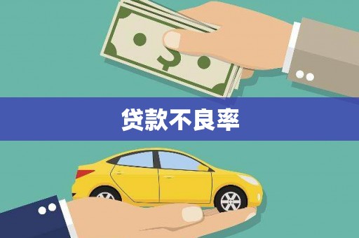 红古贷款不良率
