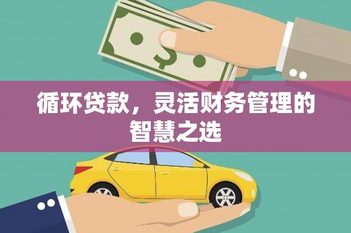 红古循环贷款，灵活财务管理的智慧之选