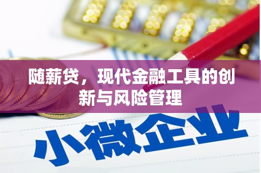 红古随薪贷，现代金融工具的创新与风险管理