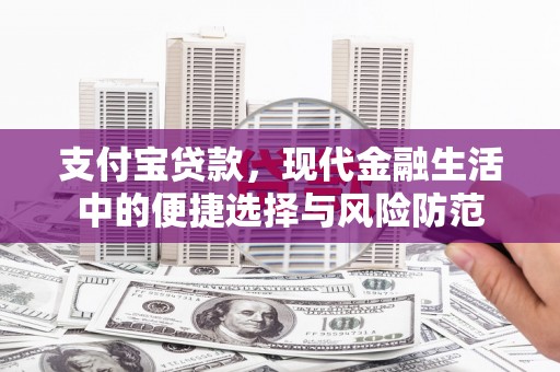 红古支付宝贷款，现代金融生活中的便捷选择与风险防范