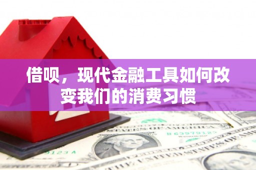 红古借呗，现代金融工具如何改变我们的消费习惯