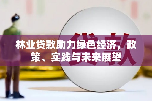 红古林业贷款助力绿色经济，政策、实践与未来展望