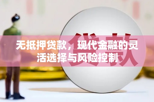 红古无抵押贷款，现代金融的灵活选择与风险控制
