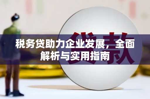 红古税务贷助力企业发展，全面解析与实用指南